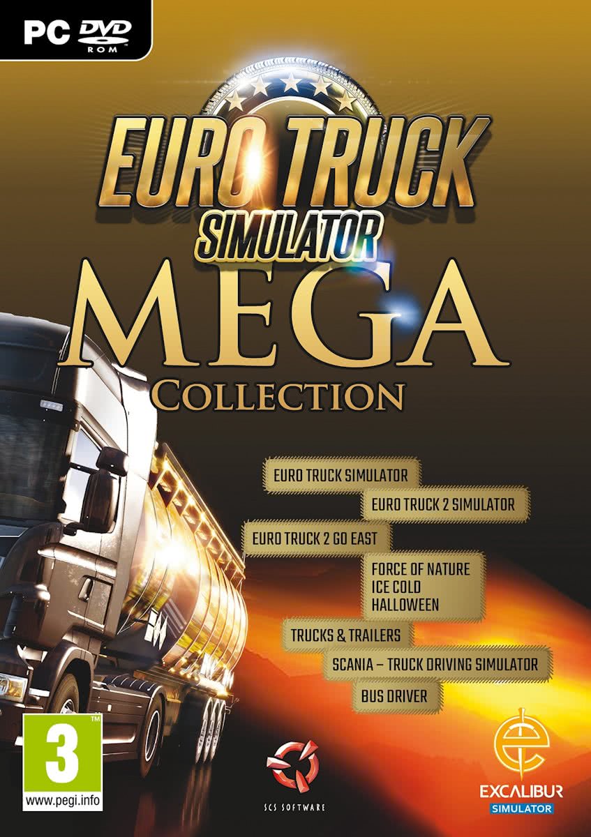 Euro Truck Mega Collection - 6-in-1 - Windows