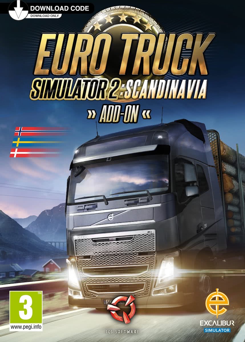 Euro Truck Simulator 2 - Scandinavia Add-on - Windows