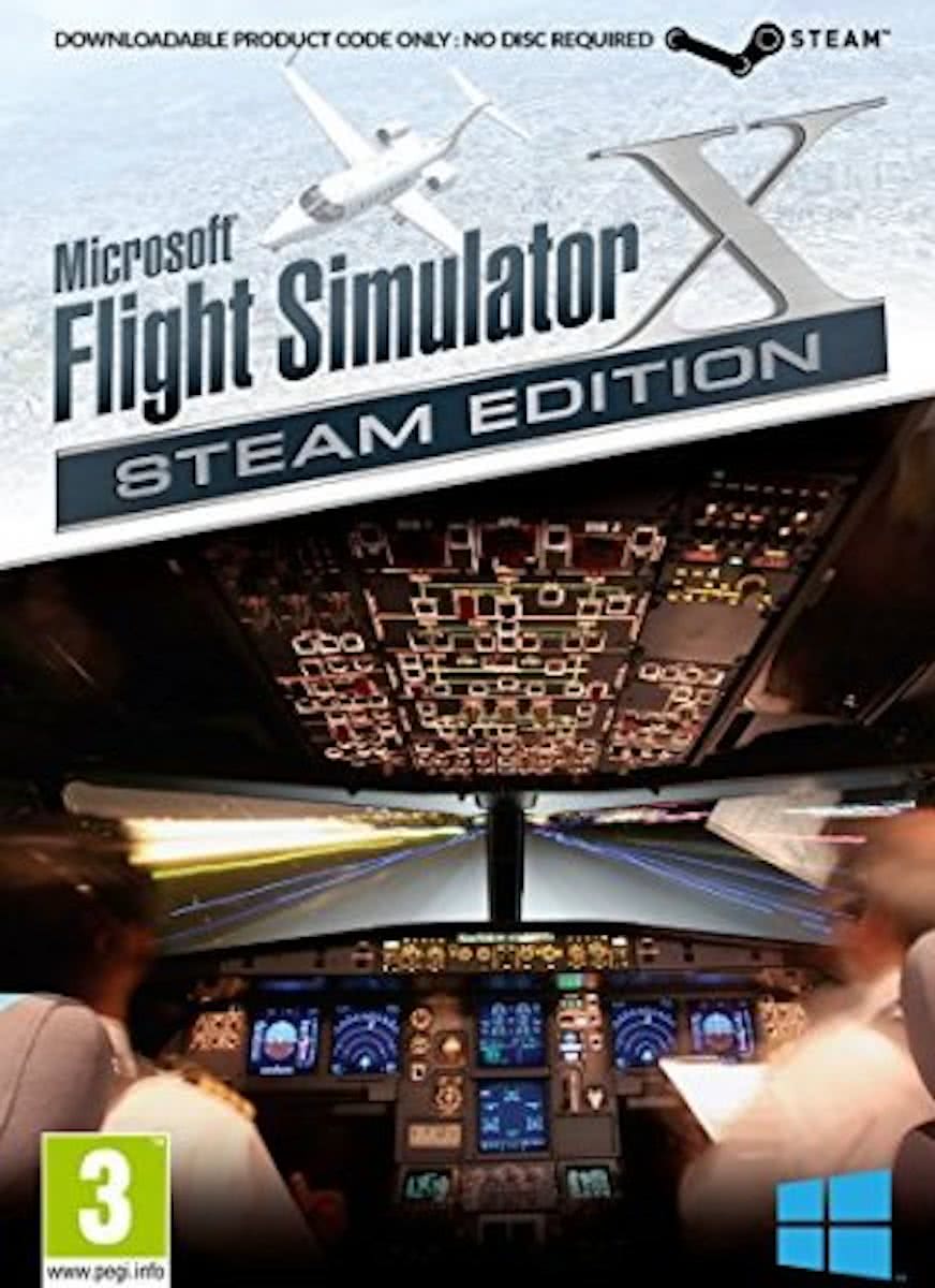 Microsoft Flight Simulator X - Steam Edition (Code in a Box) - Windows