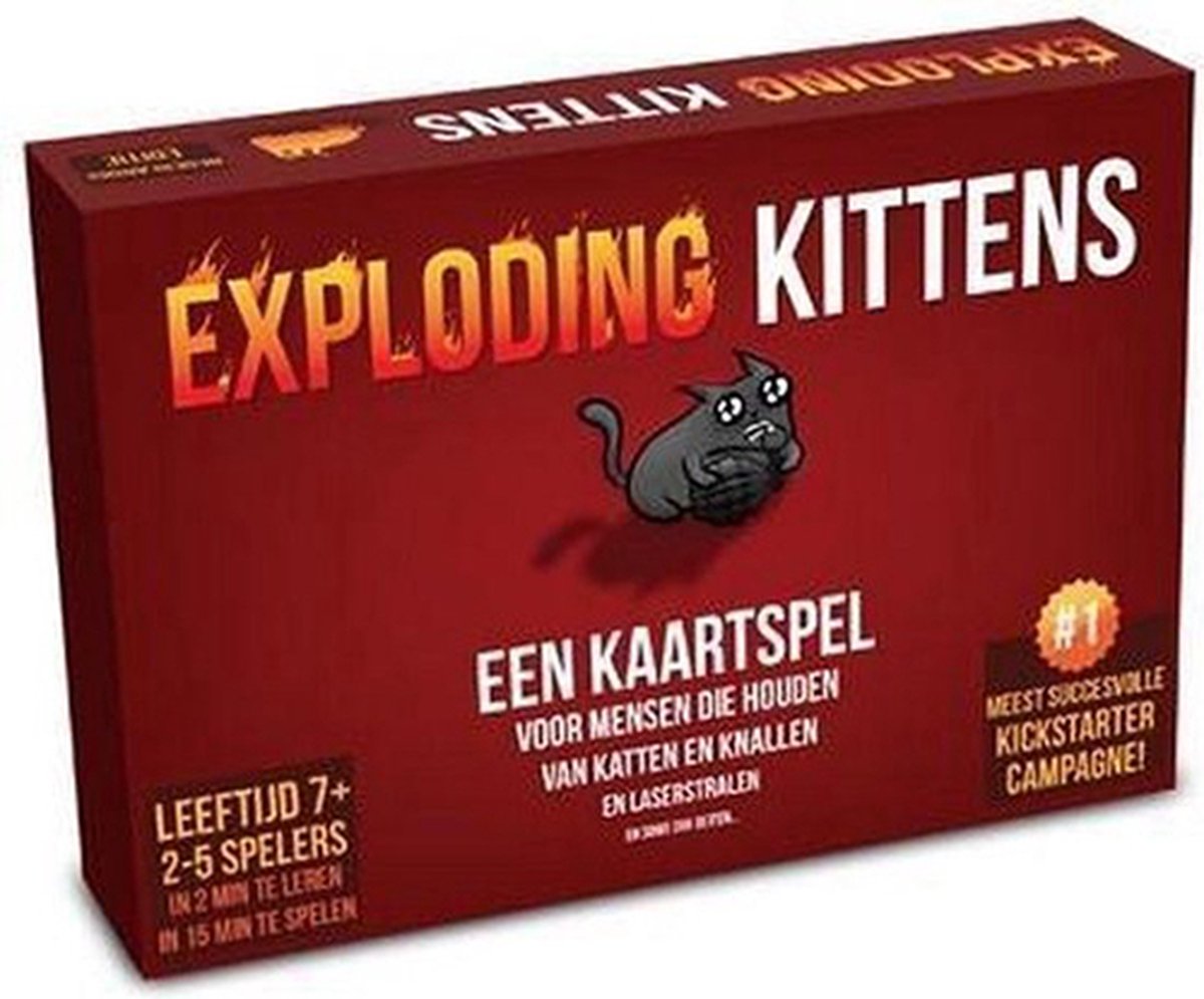 Exploding Kittens Originele Editie - Nederlandstalig Kaartspel