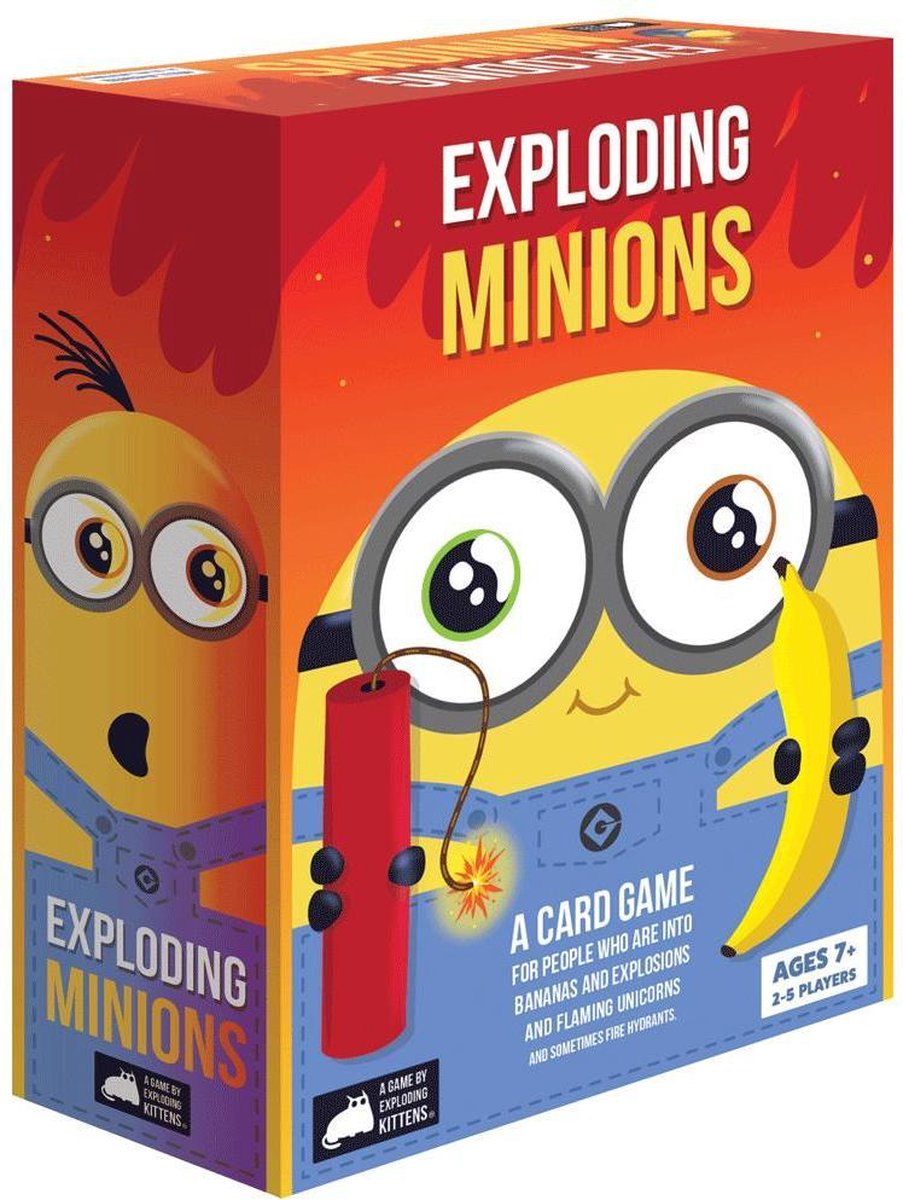 Exploding Minions - Engelstalig Kaartspel