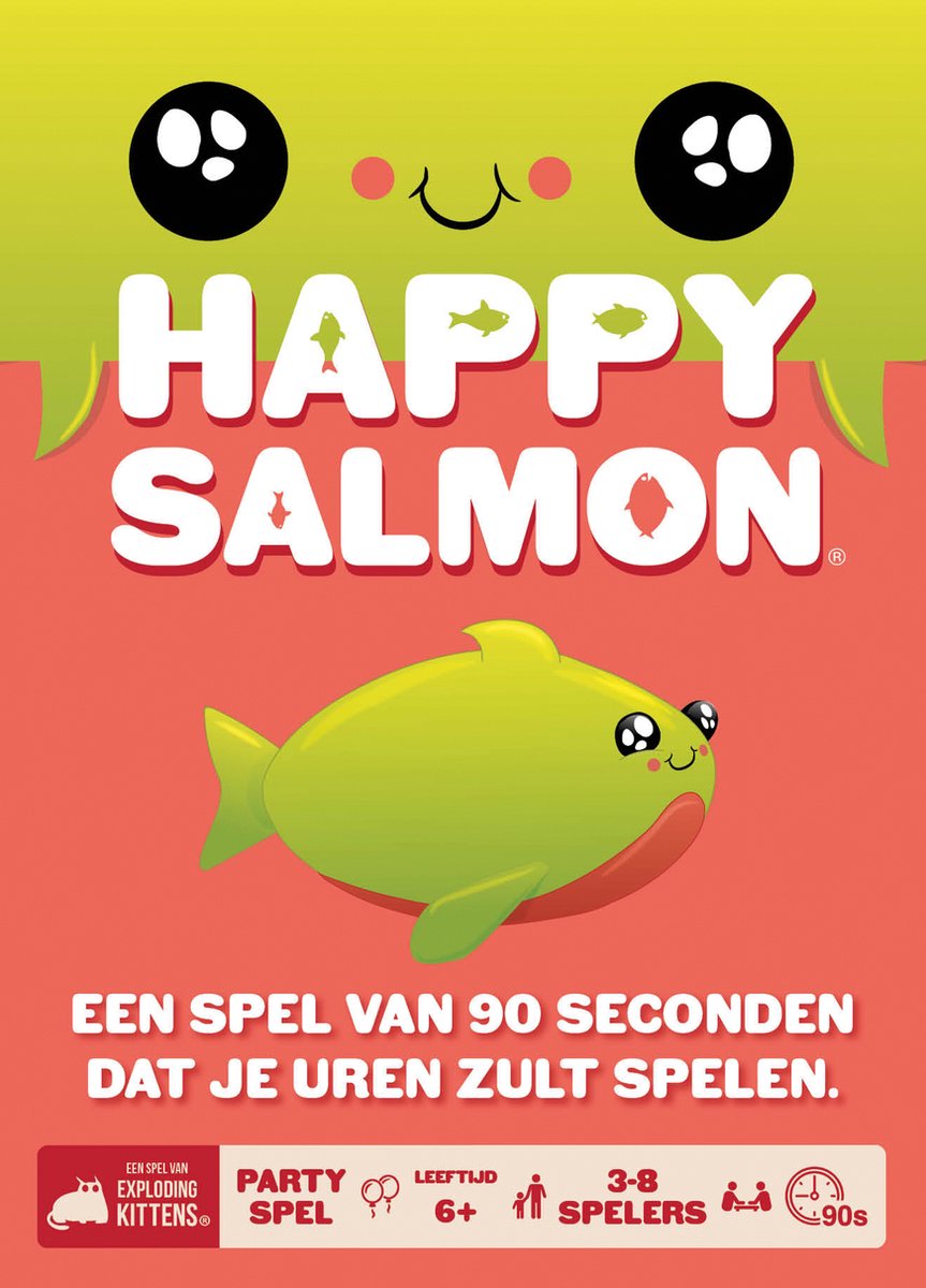 Happy Salmon - Nederlandstalig Kaartspel