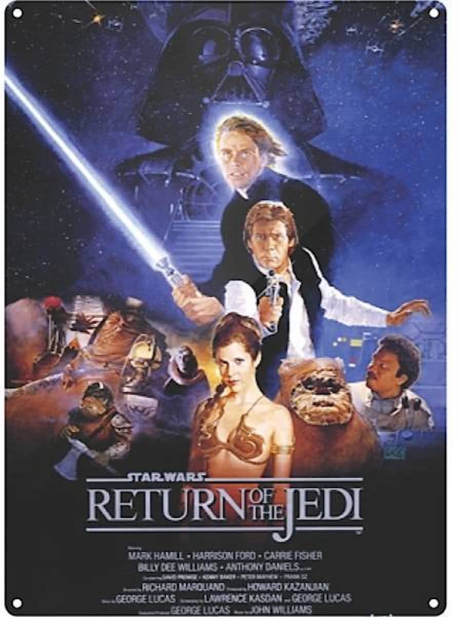 STAR WARS RETURN OF THE JEDI - TIN SIGN LARGE Tin Sings