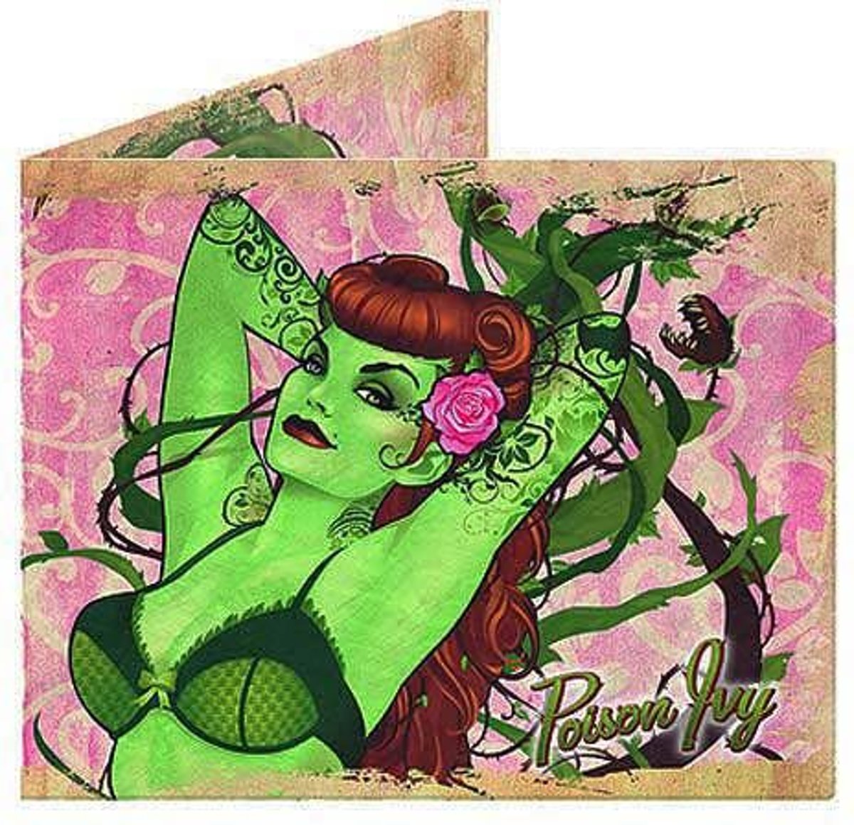 DC Comics Bombshells Poison Ivy Mighty Wallet - Previews Exclusive