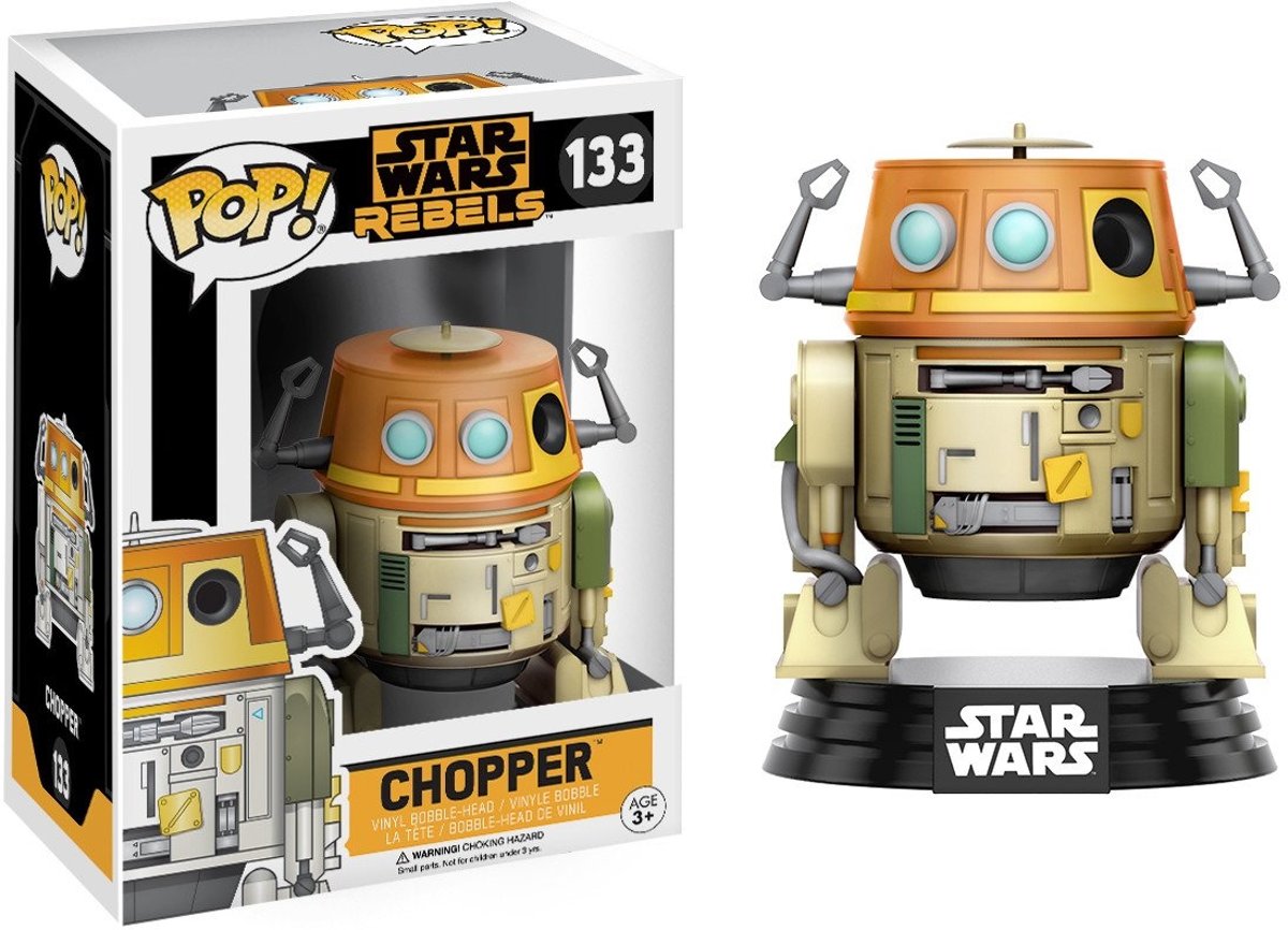 FUNKO Pop! Star Wars: Rebels - Chopper Volwassenen en kinderen Verzamelfiguur