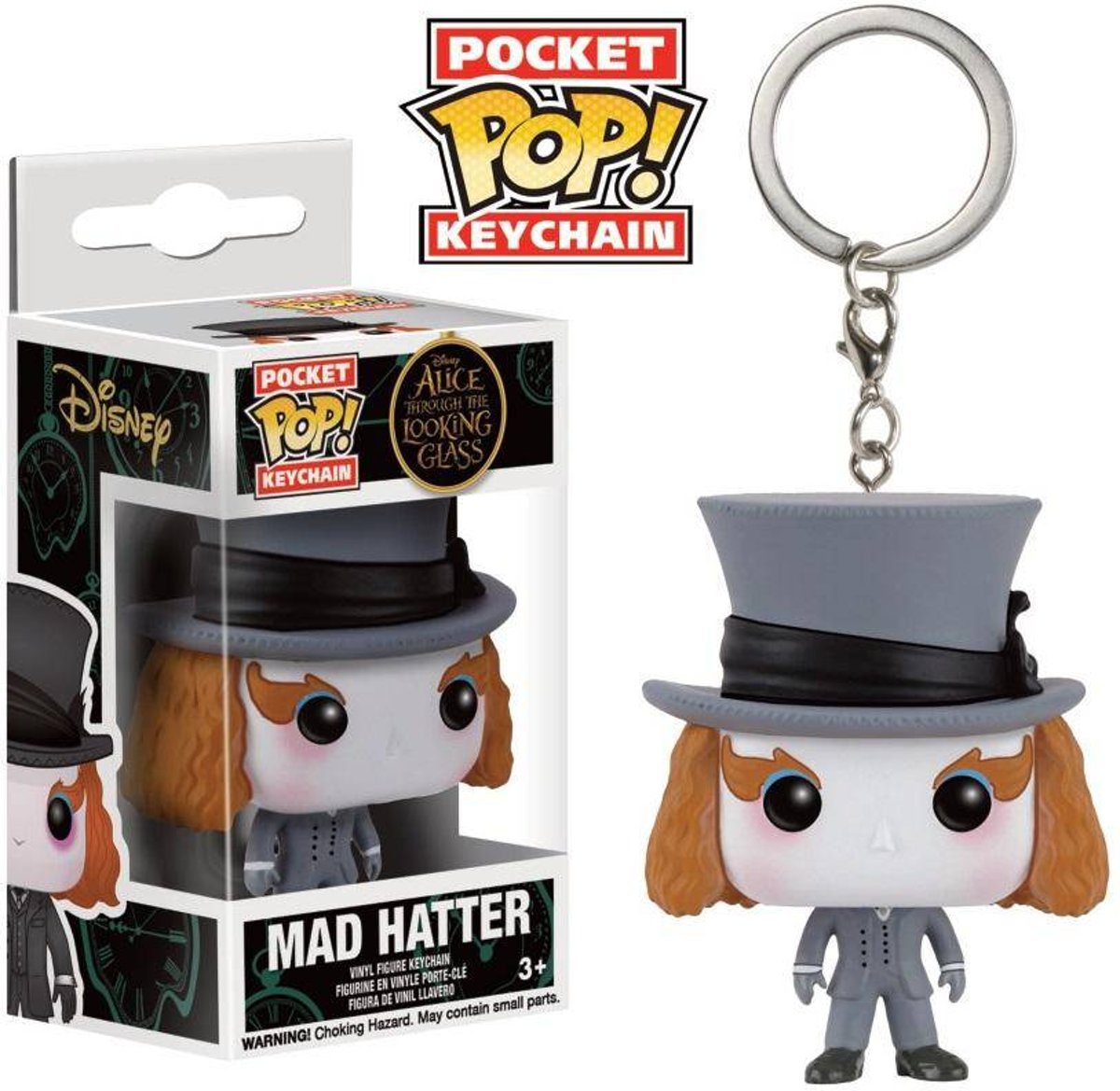 Funko: Pocket Pop Keychains: Alice through the Looking Glass - Mad Hatter