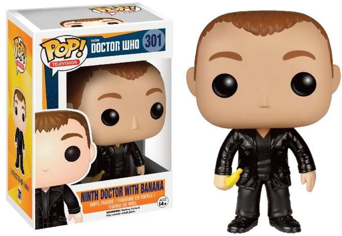 Funko: Pop Doctor Who - Ninth Doctor With Banana LE