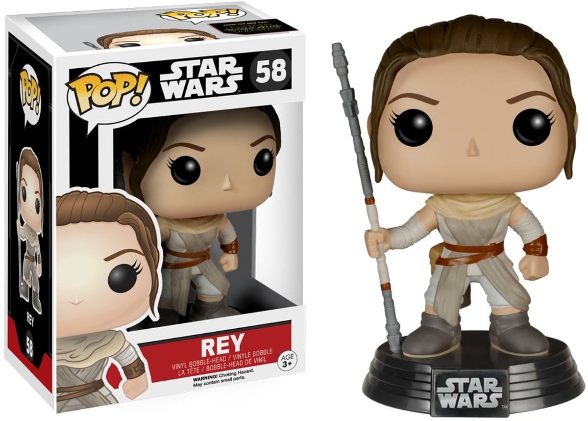 Funko: Pop Star Wars Rey - Speelfiguur