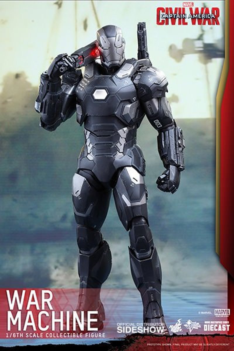 Marvel Civil War: Diecast War Machine Mark III Sixth scale Figure