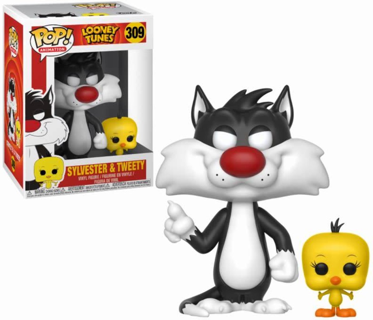 Pop! Cartoons: Looney Tunes - Vinyl Sylvester and Tweety