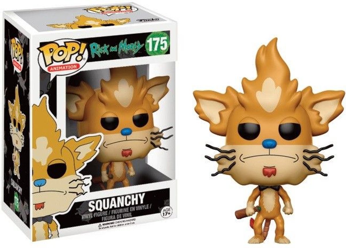 Pop! Cartoons: Rick and Morty - Squanchy