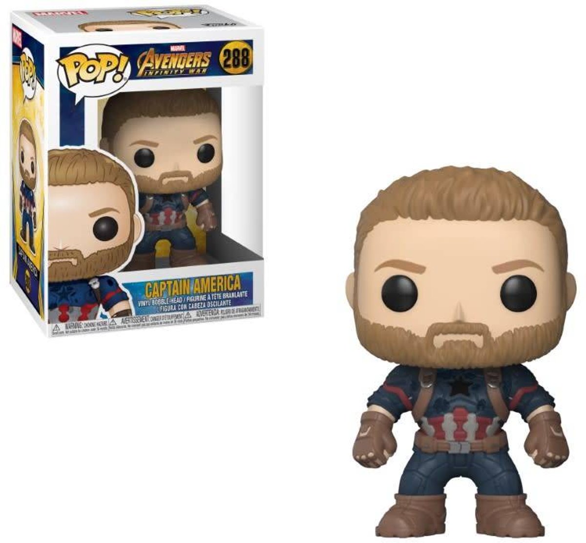 Pop! Marvel: Avengers Infinity War - Captain America