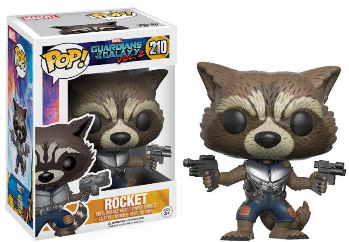 Pop! Marvel: Guardians of the Galaxy 2 - Rocket LE