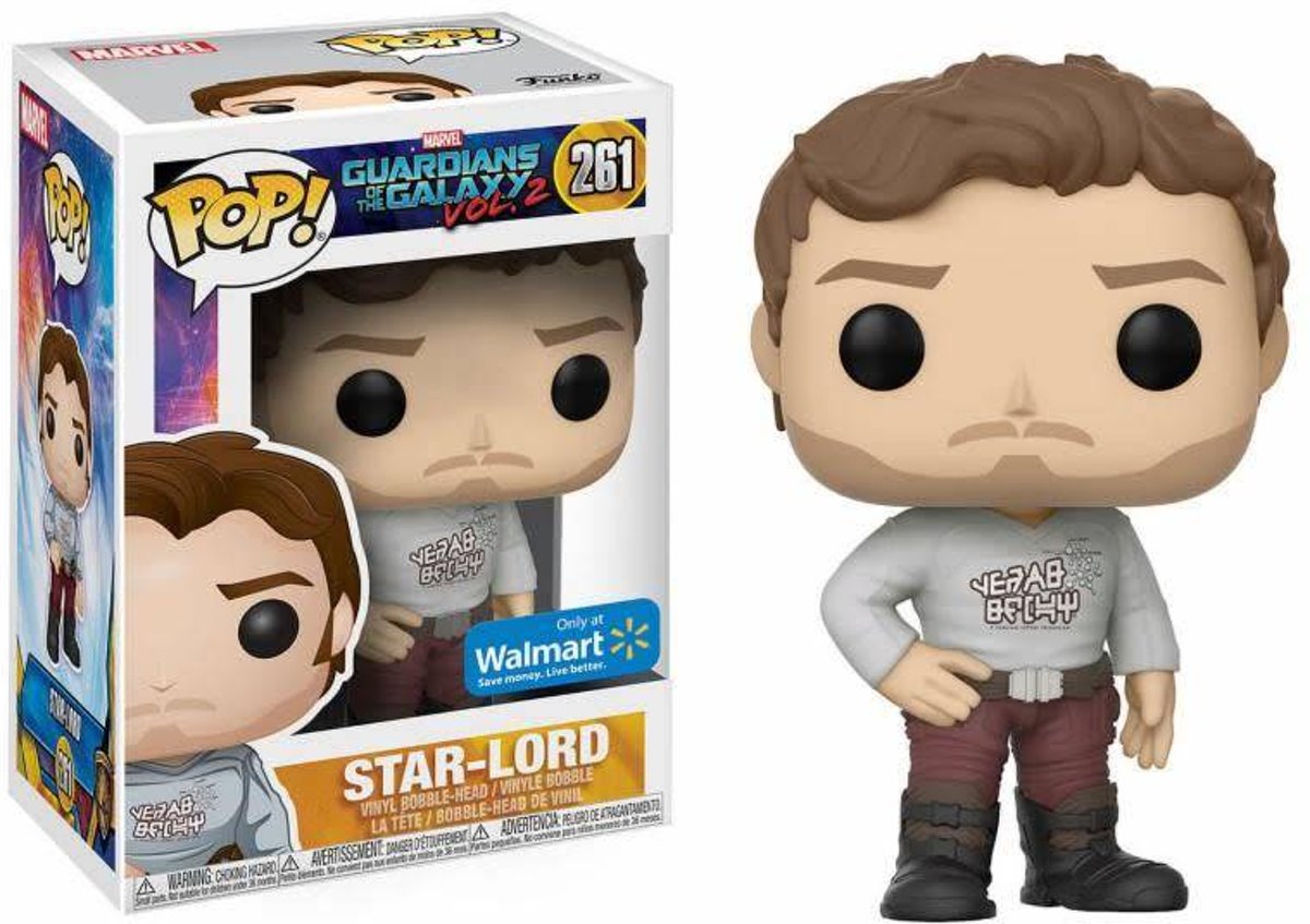 Pop! Marvel: Guardians of the Galaxy 2 - Star-Lord Bobblehead LE