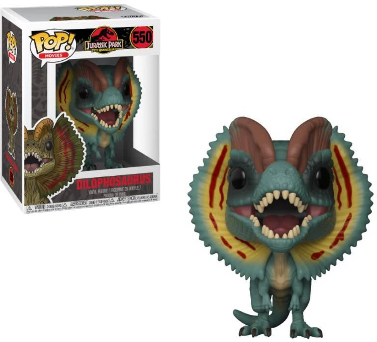 Pop! Movies: Jurassic Park - Dilophosaurus