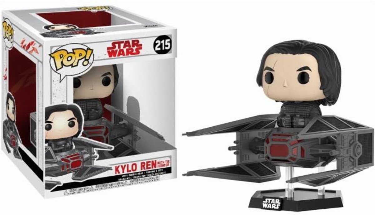 Pop! Ridez: Star Wars The Last Jedi - Kylo Ren on TIE Fighter