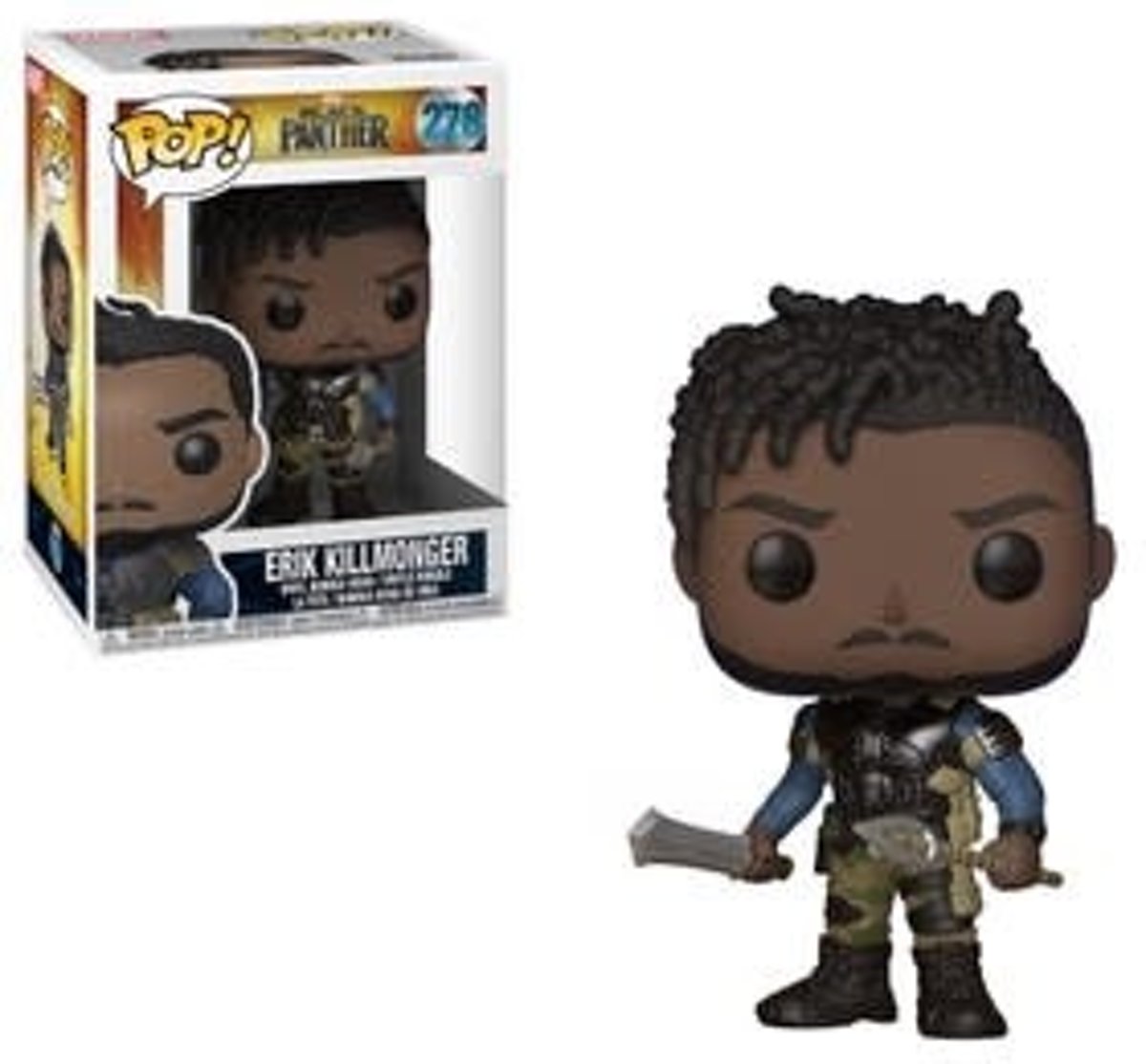 Pop Black Panther Killmonger Vinyl Figure