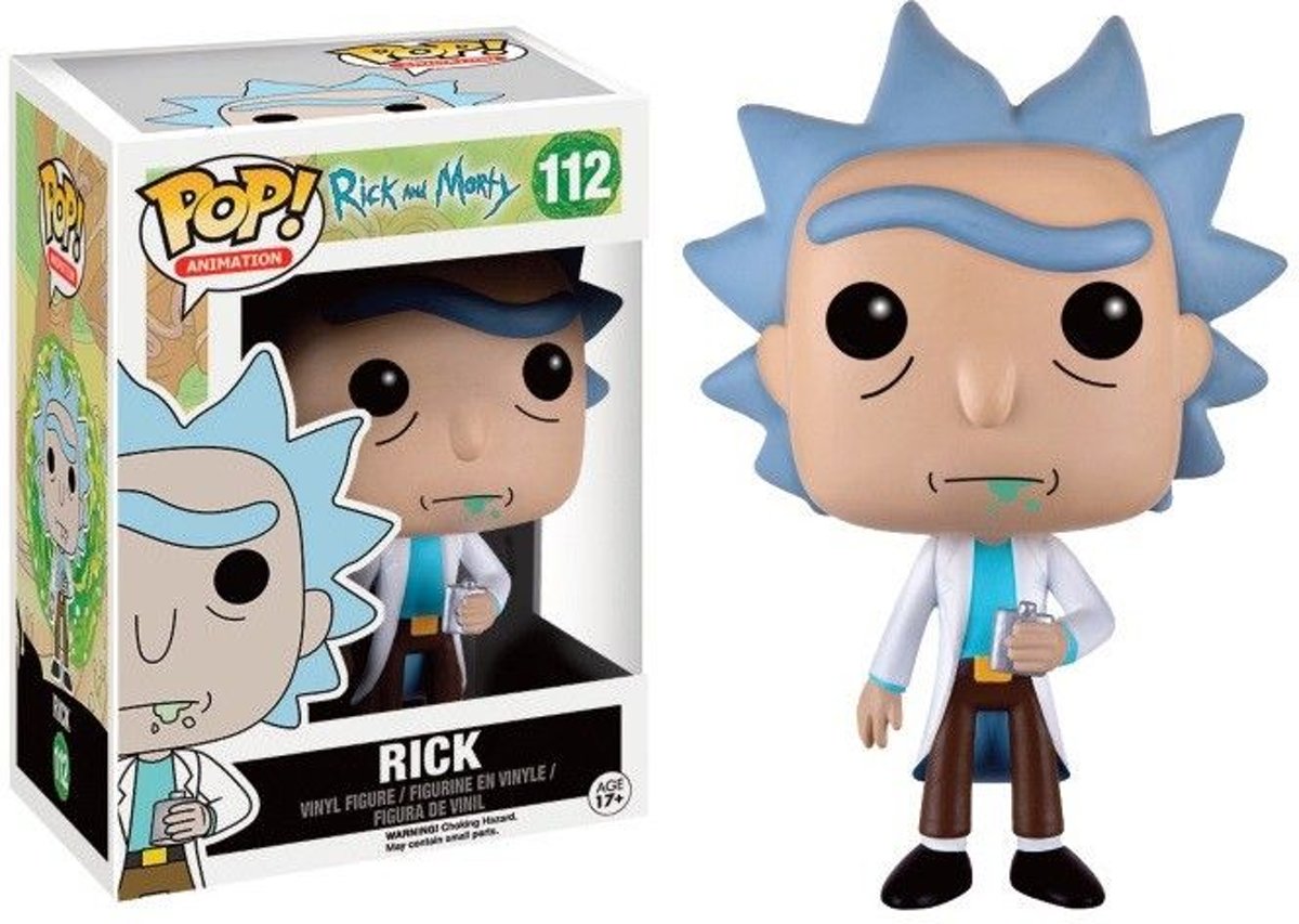 Pop Cartoons: Rick and Morty - Rick