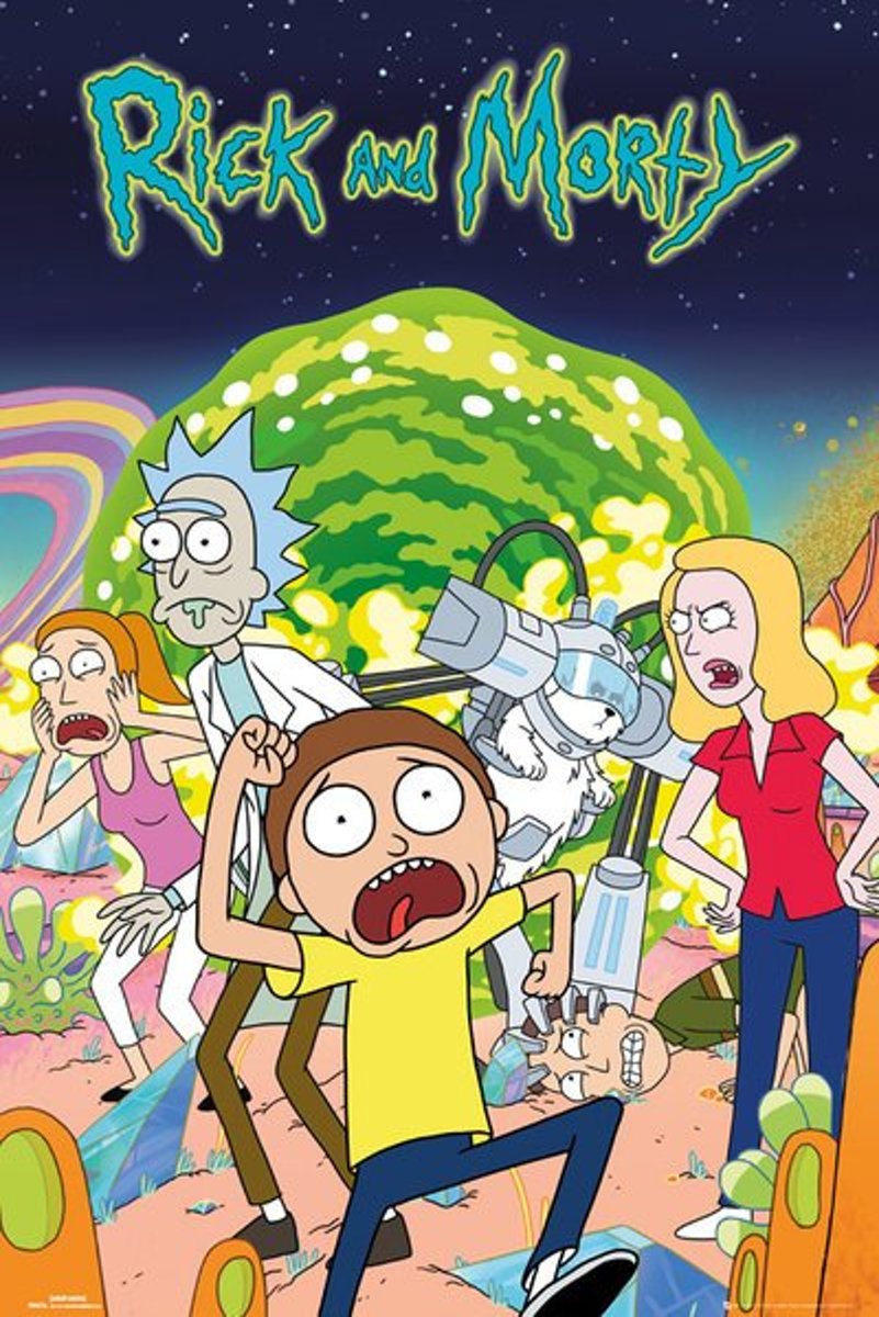 Rick and Morty Group - Maxi poster