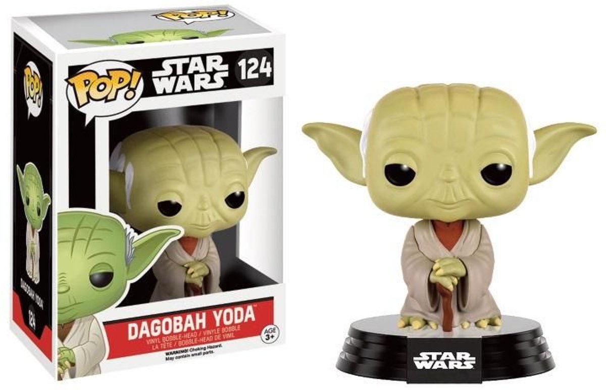 STAR WARS - Bobble Head POP N  124 - Dagobah Yoda