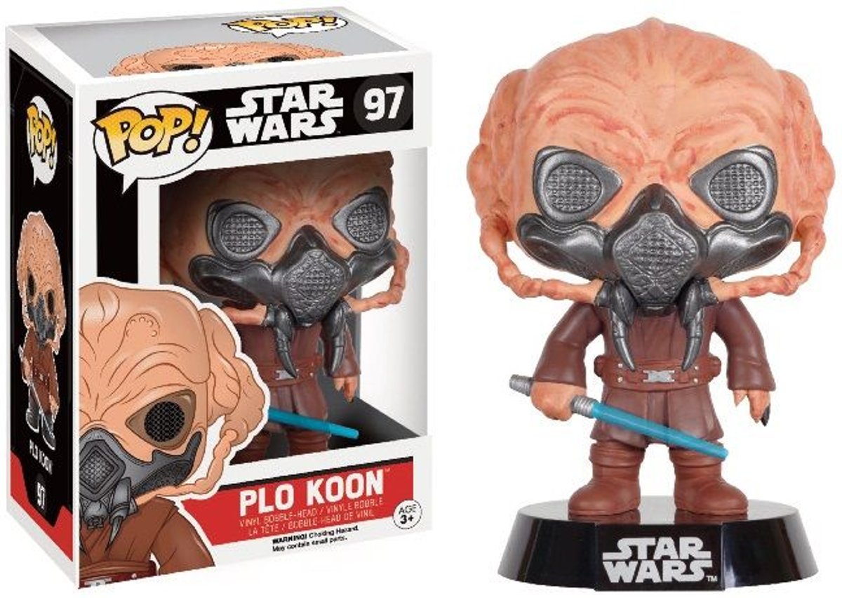 Star Wars Bobble Head POP N° 97 Plo Koon (LIMITED)