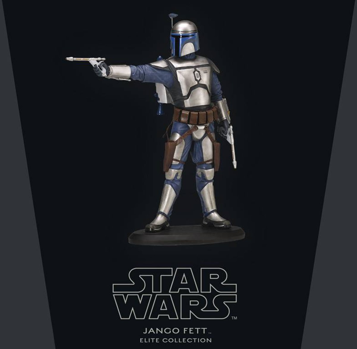 Star Wars Episode II Attack of the Clones Elite Collection Statue Jango Fett 19 cm