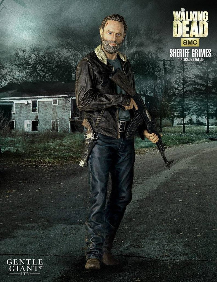 The Walking Dead: Season 5 Rick 1:4 Scale Statue - Gentle Giant