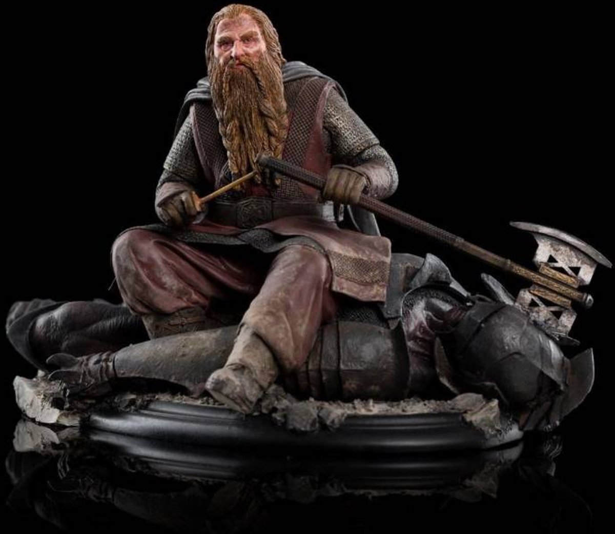 WETA - GIMLI THE DWARF ON URUK-HAI