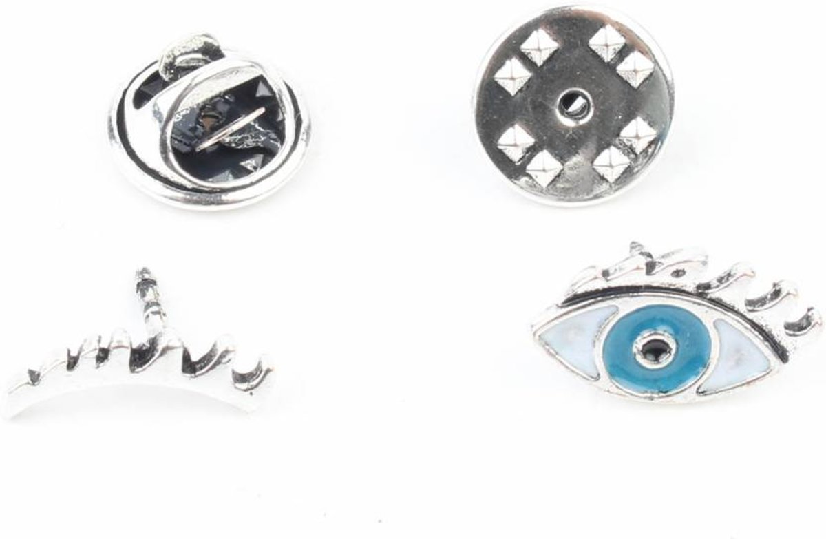 Fashion pin - Eyes - Set van 2