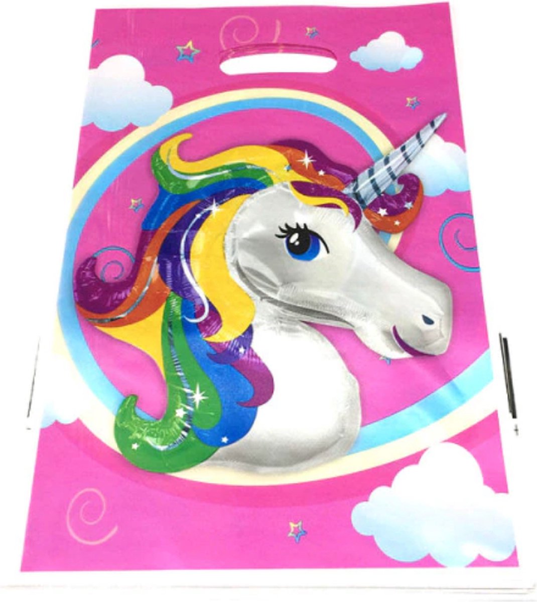 Uitdeelzakjes Unicorn - 20 Stuks - Uitdeelzakjes - Traktatie zakjes voor Uitdeelcadeautjes - Uitdeelzakjes Kinderfeestje - Unicorn verjaardag - Snoepzakjes