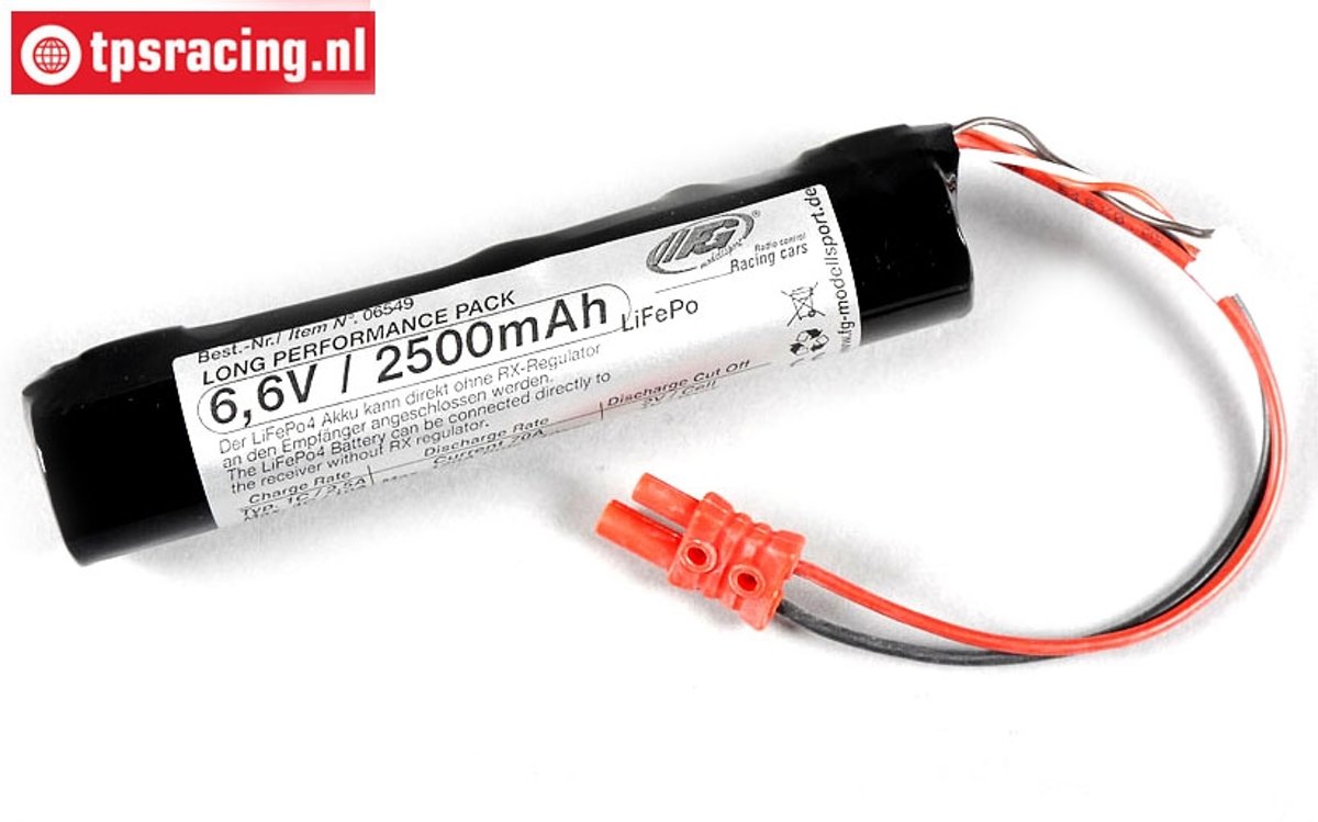 Accu Stick FG Li-Fe, (2300 mAh, 6,6 Volt, 10C), 1 st.