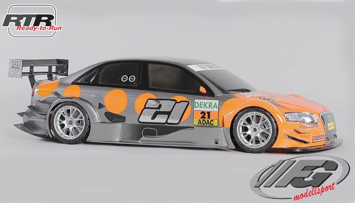 Audi A4 DTM06 Sports-Line 4WD-530 RTR, (Gespoten kap Albers)