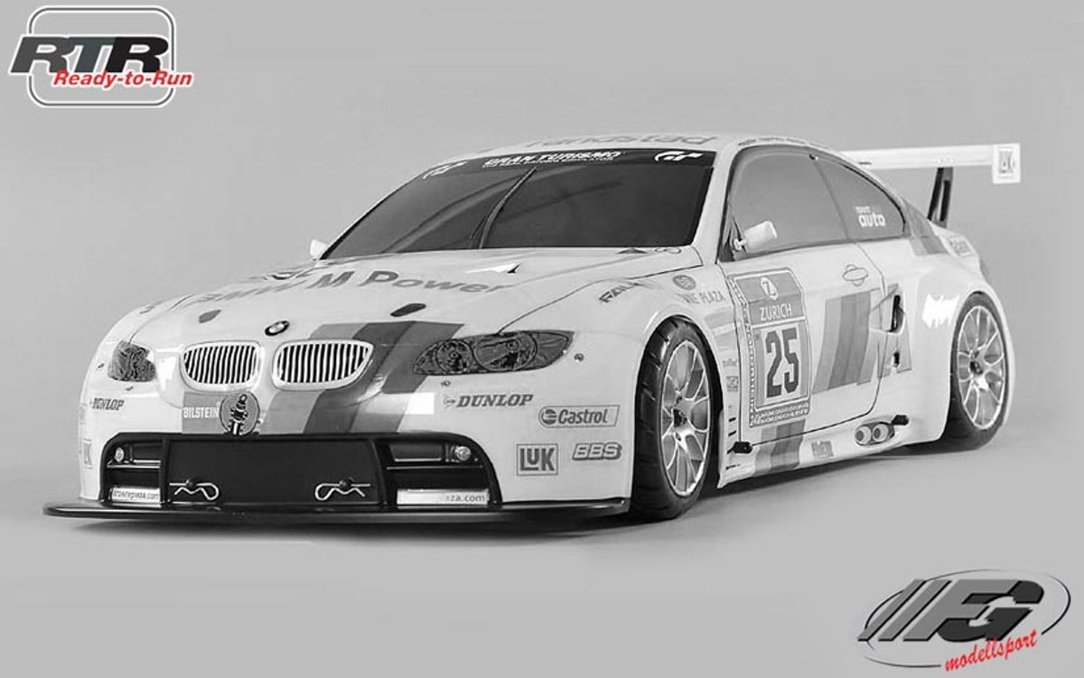 BMW M3 ALMS Sports-Line 4WD-530 RTR, (Transparante Kap)