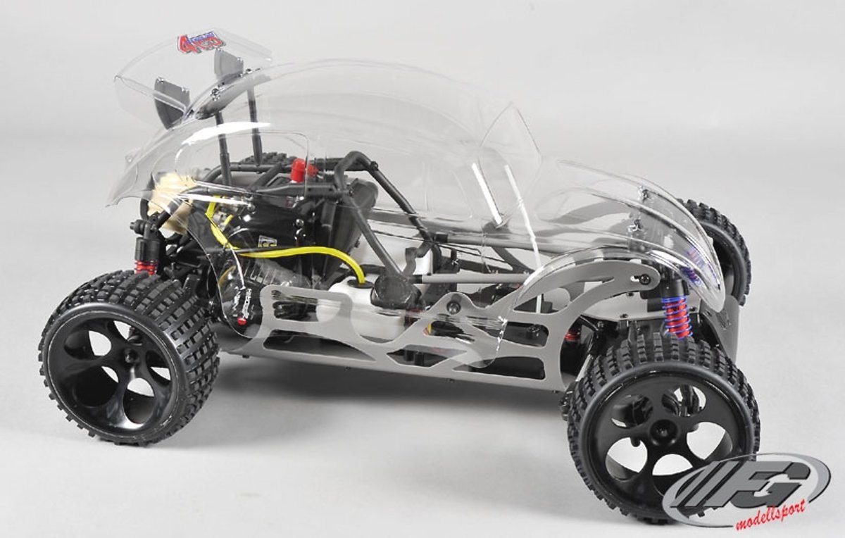 Beetle Buggy WB535 Sports-Line 4WD, (Transparante Kap)