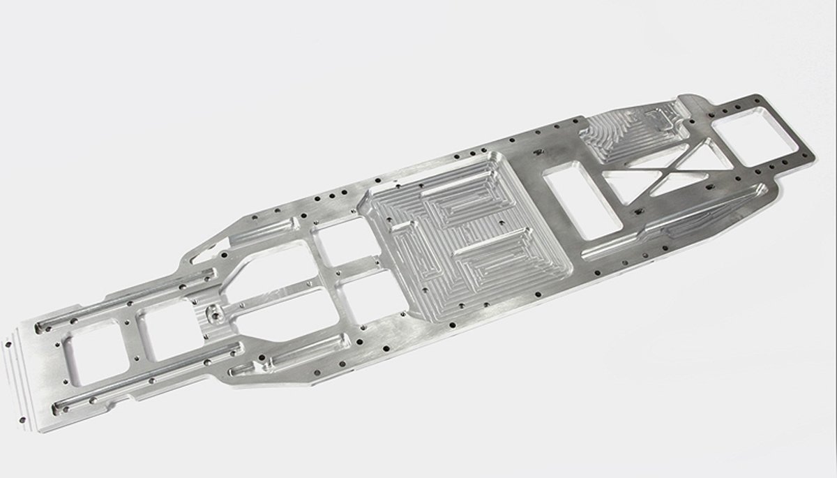 Chassis lang EVO2020, (Aluminium), 1 st.