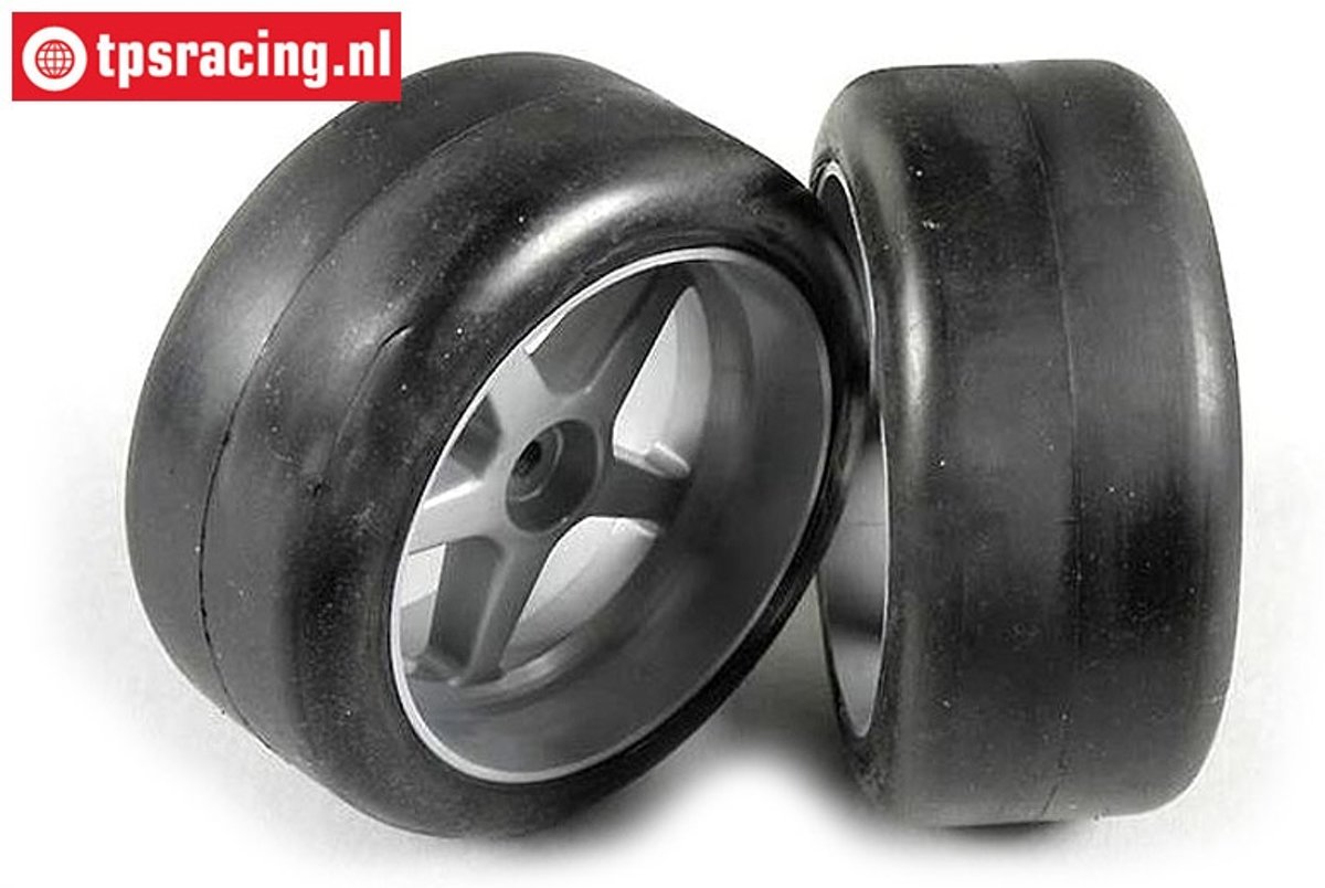 FG Slicks Soft op velg, (Ø145-B63 mm), 2 St.