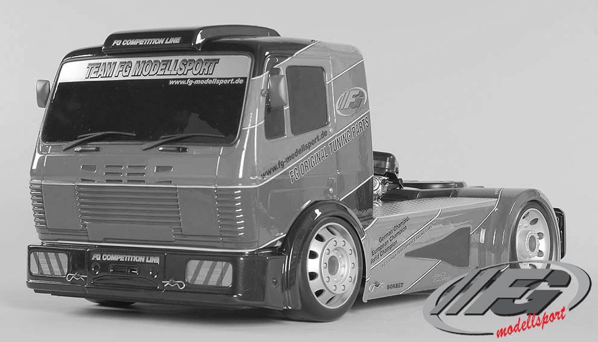 FG Street Team Race Truck, Sports-Line, 4WD-530, (Transparante Kap)