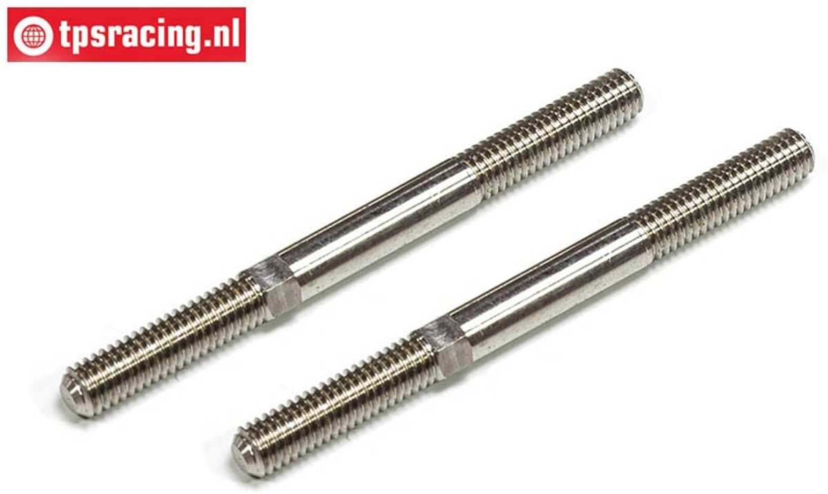 FG4516 Titanium Instelstang, (M6 L/R-L65 mm), 2 St.