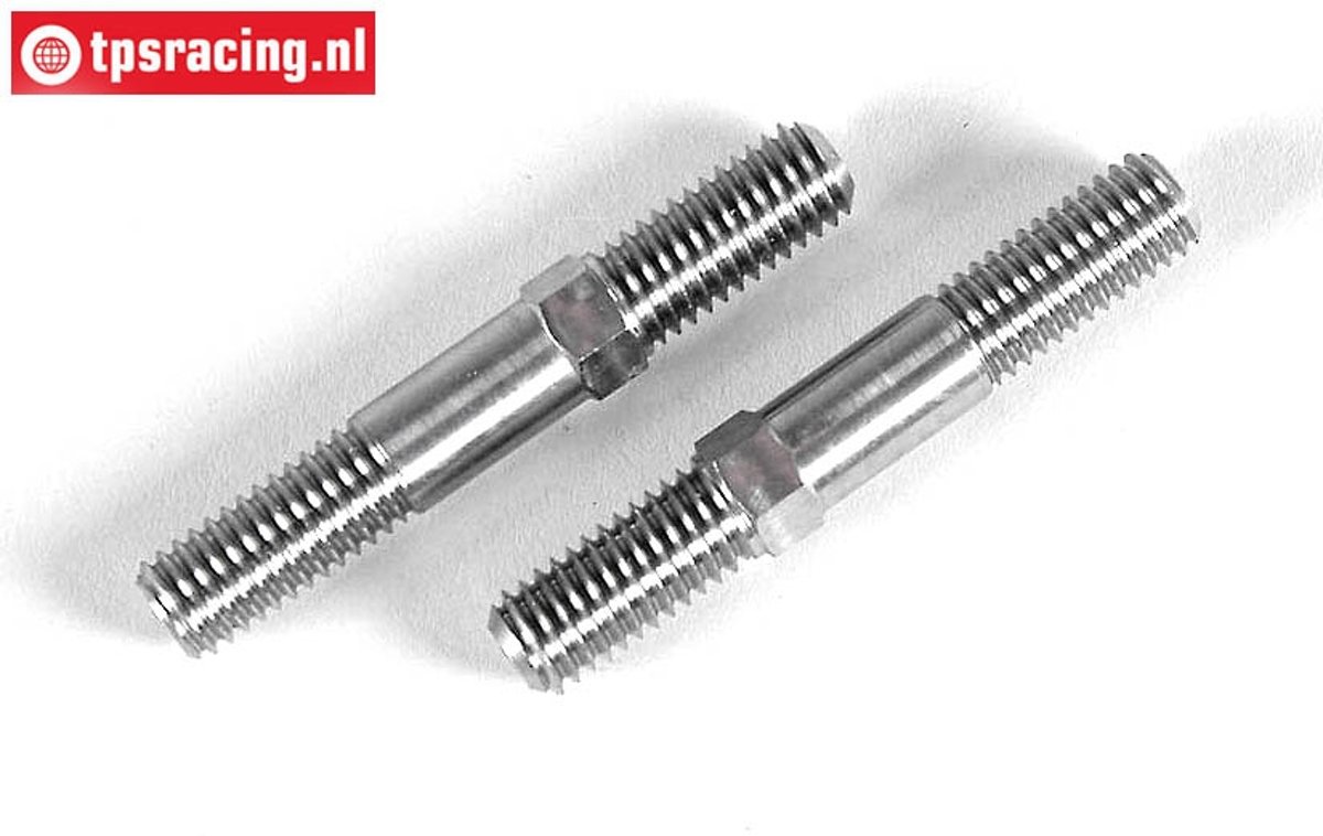 FG4523 Titanium Instelstang, (M8 L/R-L53 mm), 2 St.