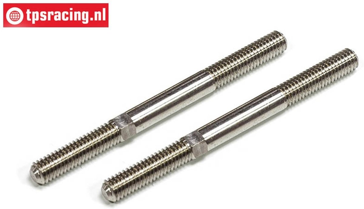 FG4531 Titanium Instelstang, (M6 L/R-L73 mm), 2 St.