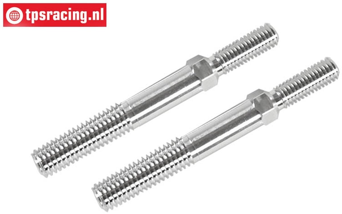 FG66226/05 Aluminium Instelstang, (M8/M10 L/R-L84 mm), 2 St.