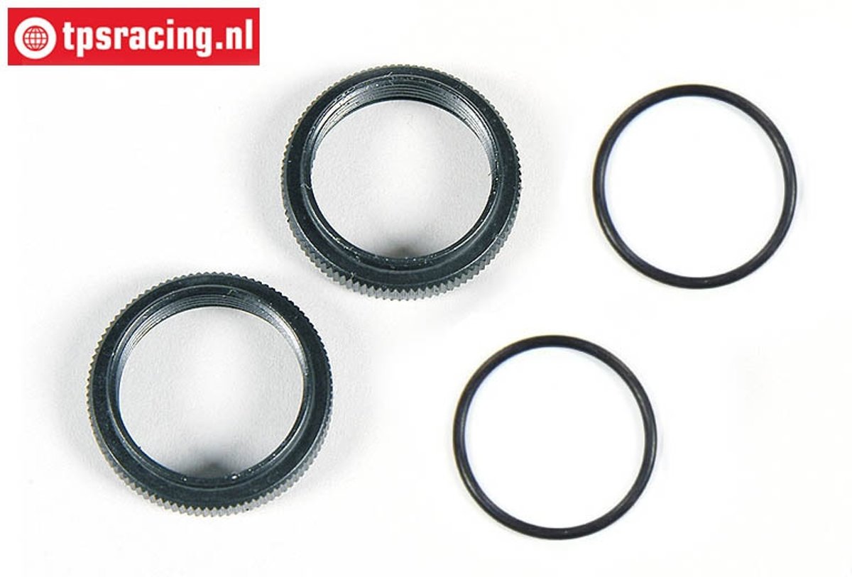 FG66291/07 Schokdemper stelring met O-ring, Ø20 mm, 2 St.