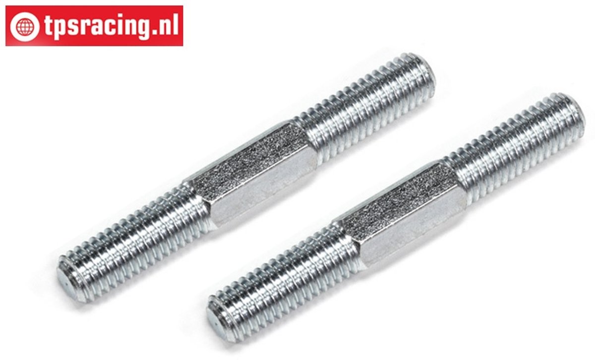 FG7076/01 Stalen Instelstang, (M8 L/R-L53 mm), 2 St.