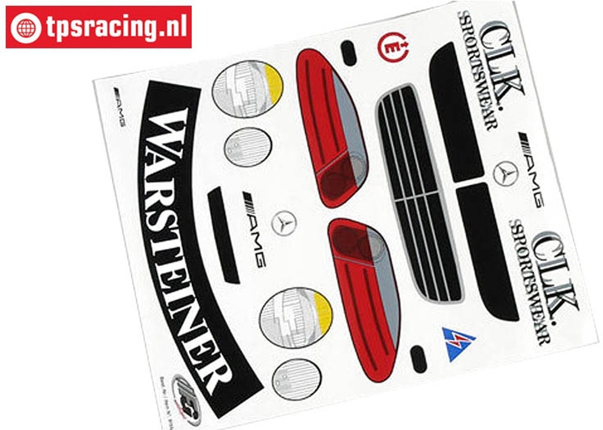 FG9155/01 Stickers Mercedes CLK, Set