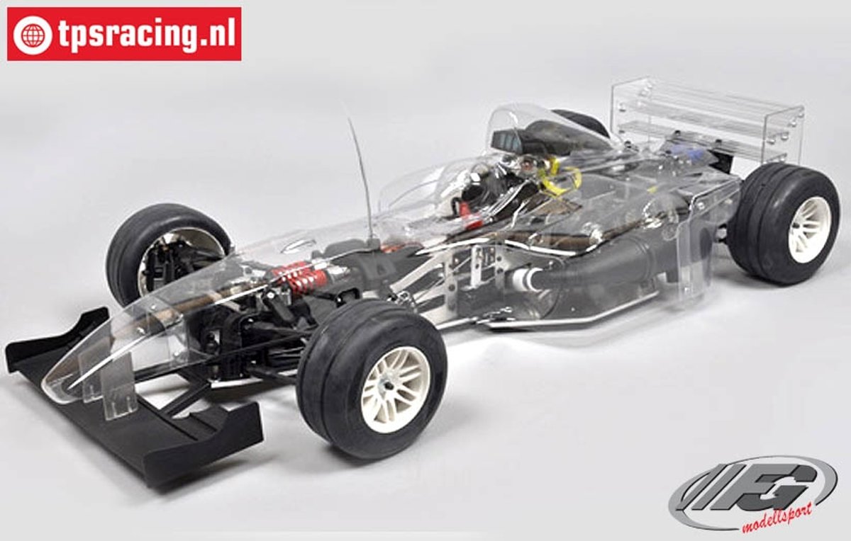 Formule 1 Sports-Line 2WD RTR, (Transparante Kap).