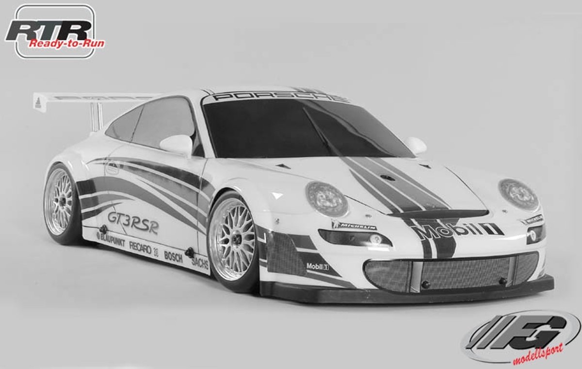 Porsche 911 GT3 RSR, Sports-Line 4WD-510 RTR, (Transparante Kap)