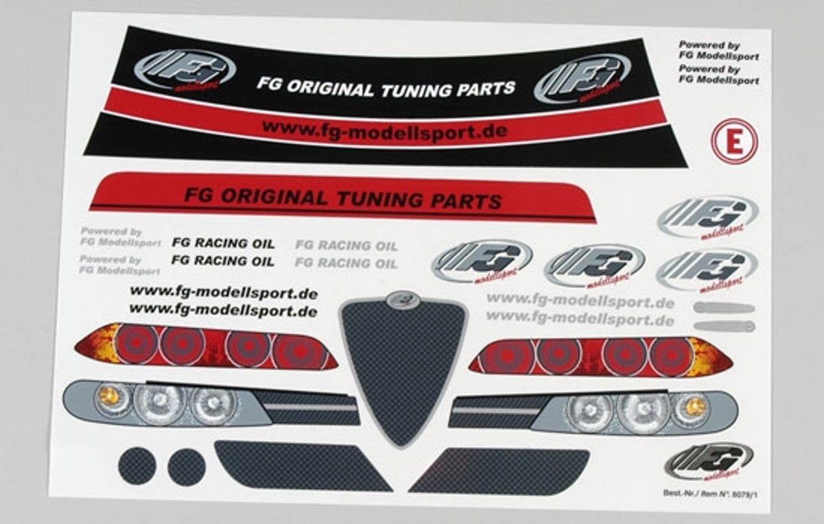 Stickers, (Alfa Romeo 156WTCC), Set