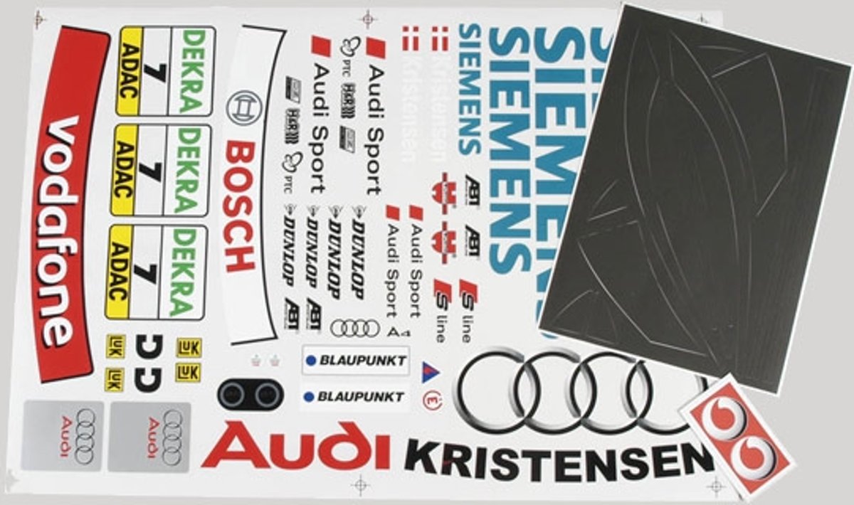 Stickers, (Audi A4 Siemens), Set