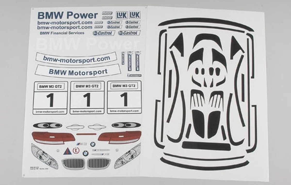 Stickers, (BMW ALMS Team), Set