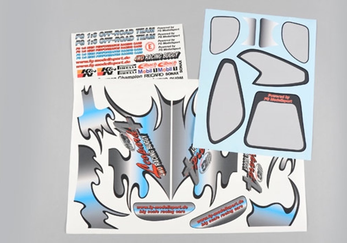 Stickers, (Leopard 4WD RTR), Set